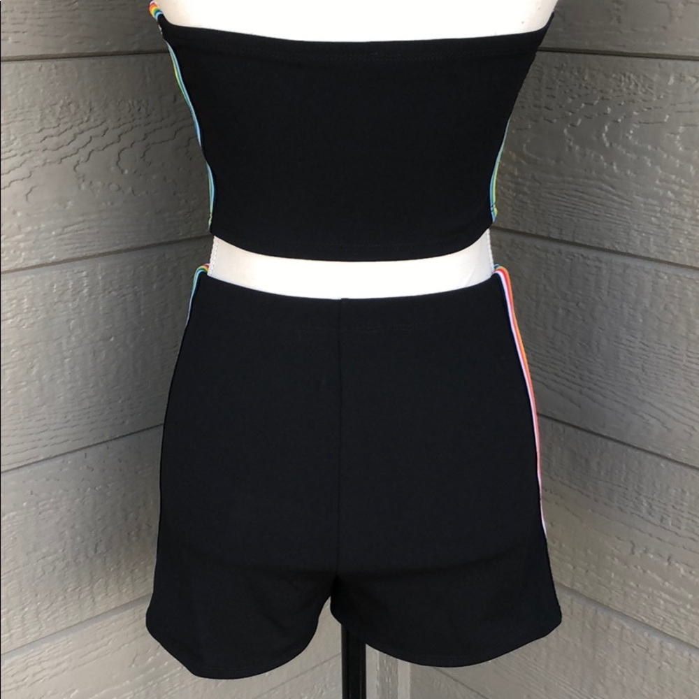 Blue Blush Rainbow Tennis Set. - Picture 4 of 6